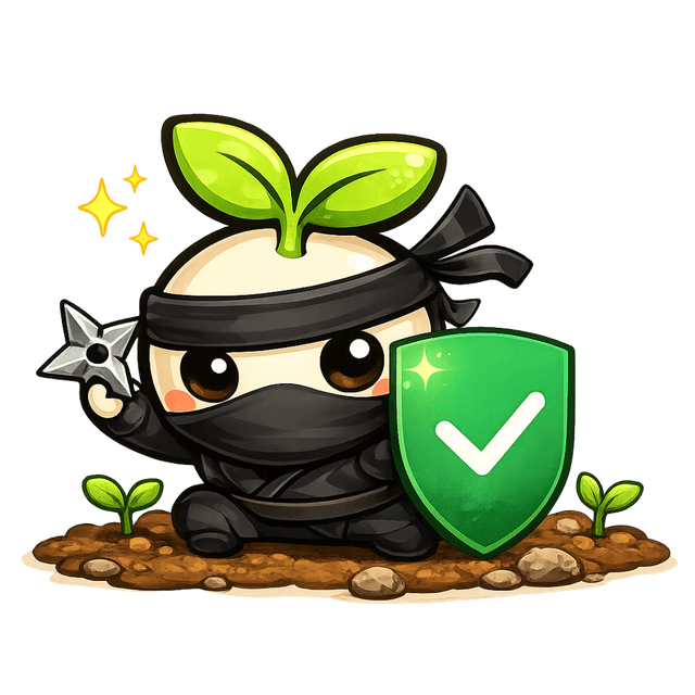 ToolFarm ninja mascot